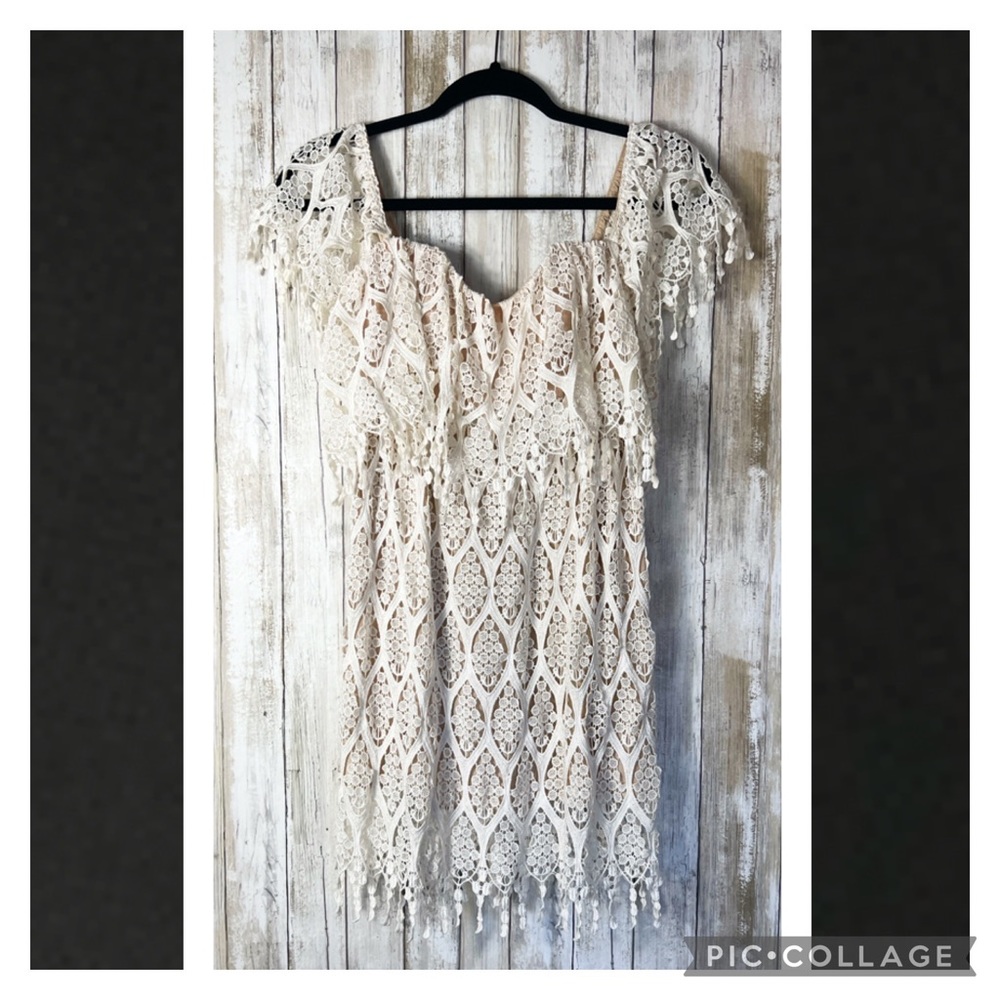 Stone Cold Fox Iowa Lace Dress XS/S - Picture 4 of 9